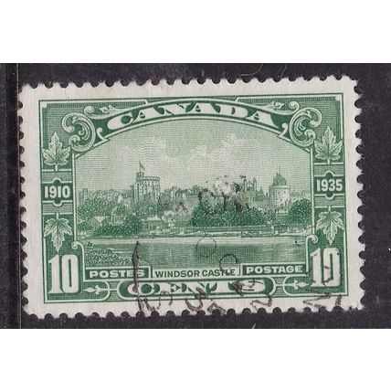 Canada 1935 Silver Jubilee Windsor Castle 10c Fine Used SG 339 VGC