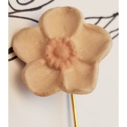 Vintage Pink Dogwood Stick Pin