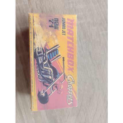 Matchbox - No71 Jumbo Jet motorcycle - with Replica Box -