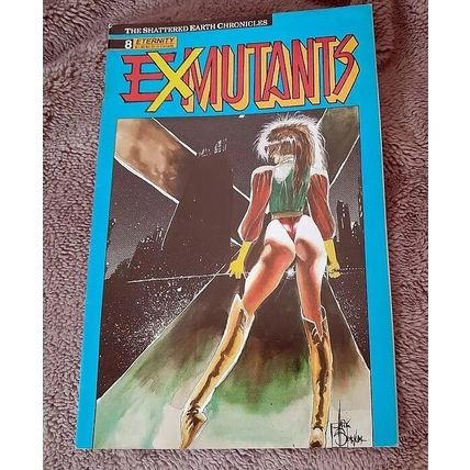 Ex-Mutants : The Shattered Earth Chronicles #8 - Eternity Comics - 1989 -f(6.0)~