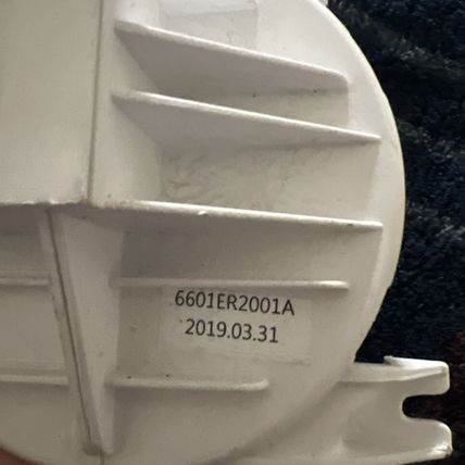 LG Dishwasher Flood Switch 6601ER2001A 3110ER2007.1