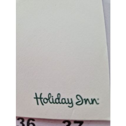 Holiday inn Hotels Pad with website