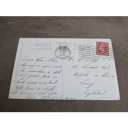 Clan Buchanan Tartan Postcard - Princes Street Edinburgh - A1977