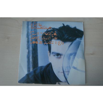 A5-ALAN RANKINE-The World Begins to Look Her Age-UK 7" SINGLE-1987-NM Associates