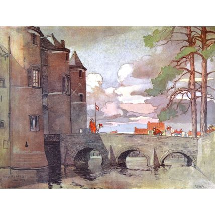 VISIONS OF THE ORIENT IN THE NORTH OF FRANCE 1915 Paul Jouve FRANCE WORLD WAR I