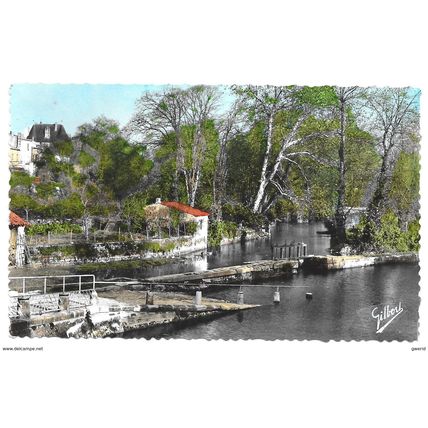 17 - Jonzac - les bords de la Seugne