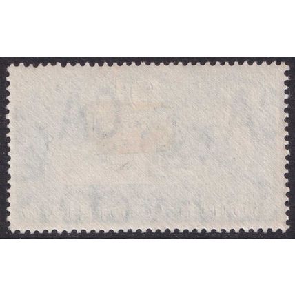 South Georgia QEII 1963-69 9d Blue Ship SG9 Mint MH