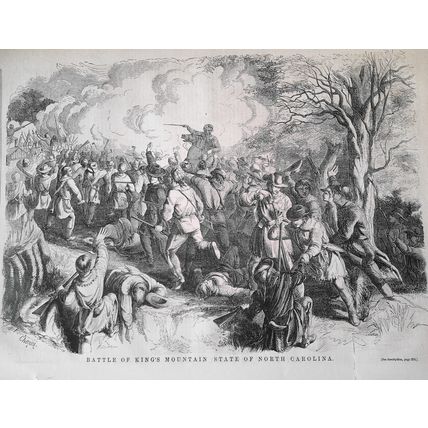 Ballou's Pictorial May 2, 1857. Digger Indians of CA; Oriskany & King's Mountain