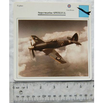 Supermarine Spiteful - GB - Fighter - Collectors Club Card