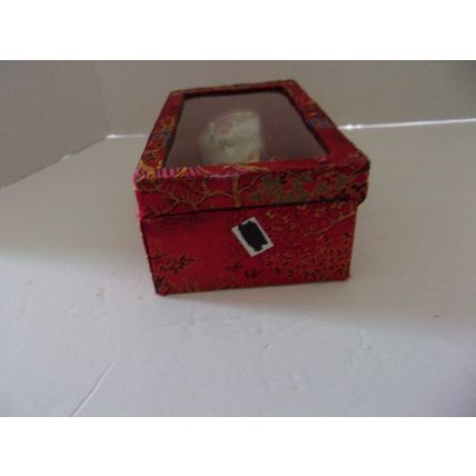 My Treasure Collectible Genuine Porcelain Miniature Teacup and Saucer Flowers