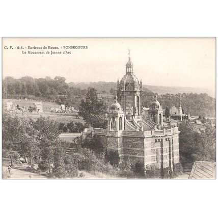76 - Bonsecours - LE MONUMENT DE JEANNE D'ARC