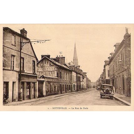 76 - Sotteville - la rue de paris
