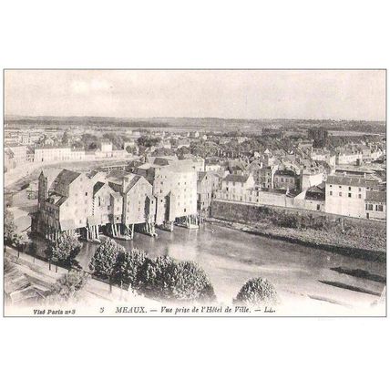77 - Meaux - PRISE DE VUE DE L'HOTEL DE VILLE