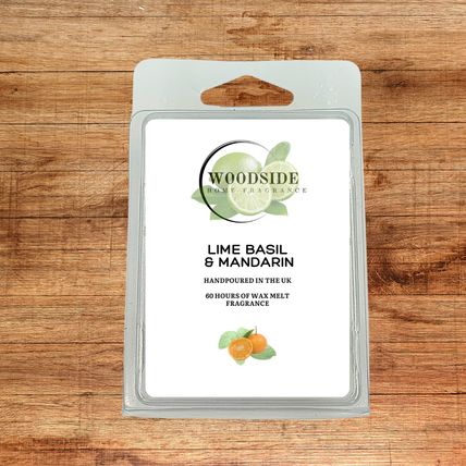 Woodside Home Fragrance Wax Melts - Lime Basil & Mandarin