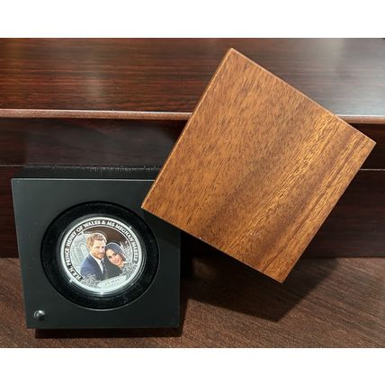 1 Oz Silver Proof Collectible 2018 Royal Wedding You Will Receive # 1347 Of 5000