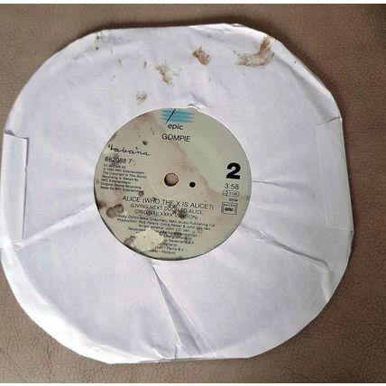 Gompie : Alice (Who The X Is Alice?) (Living Next Door To Alice) : 45 rpm single