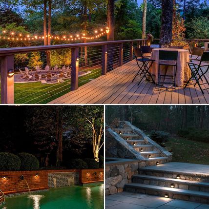 Lumina Lighting® 2W LED Deck and Step Lights (12 Pack) | Low Voltage Landscape D