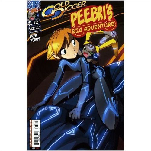 Gold Digger: Peebri's Big Adventure (2010) #2 AP Manga Fred Perry