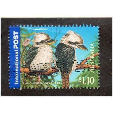 AUS 2005 $1.10 'LAUGHING KOOKABURRA' FINE USED (EBID2839)