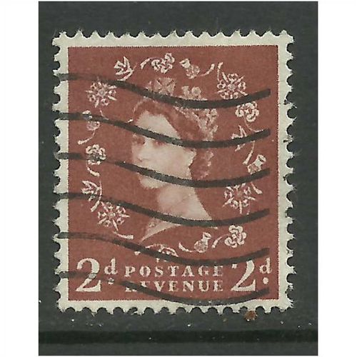 GB 1958 QE2 2d Brown Wilding wmk 179 SG 573.(M540 )