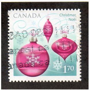 CAN 2010 $1.70 (S/A) 'CHRISTMAS' FINE USED (EBID27-761)