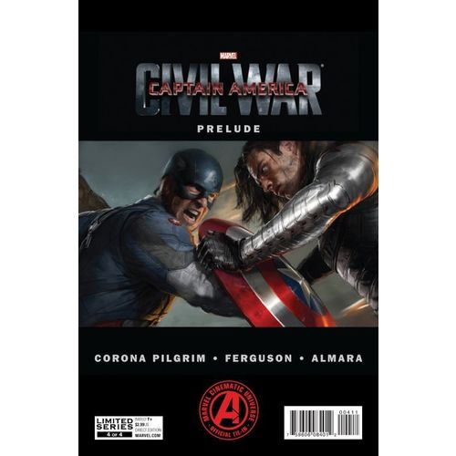 Marvel's Captain America: Civil War Prelude (2016) #4 Marvel