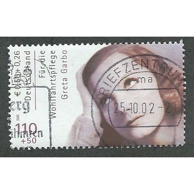 GER 2001 110pf + 50 'FILM INDUSTRY - GRETA GARBO' FINE USED (EBID47-617)