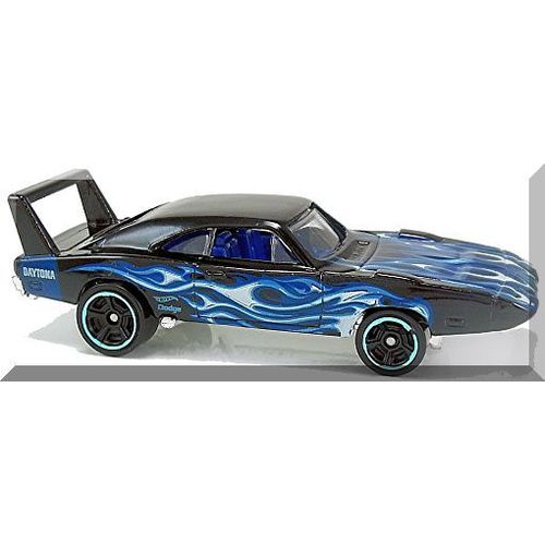 Hot Wheels - '69 Dodge Charger Daytona: HW Flames #1/10 - #31/250 (2019) *Black*