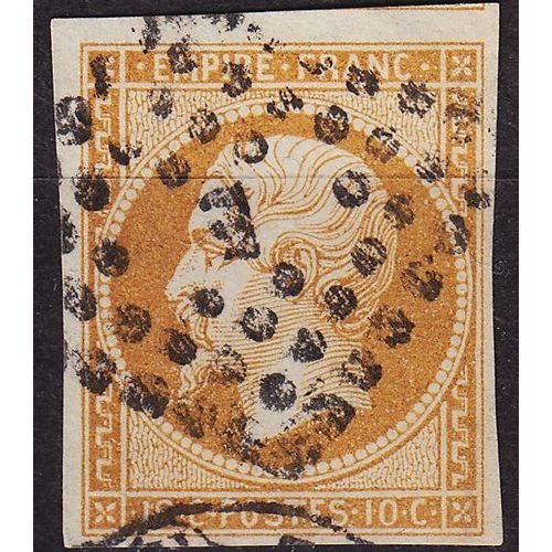 FRANKREICH FRANCE [1853] MiNr 0012 II ( O/used ) [16]