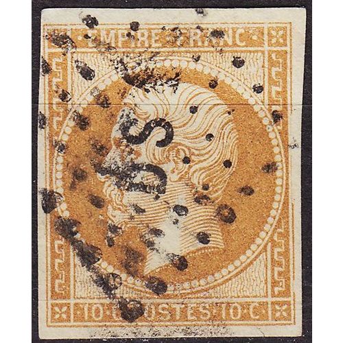 FRANKREICH FRANCE [1853] MiNr 0012 II ( O/used ) [12]