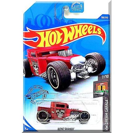 Hot Wheels - Bone Shaker: HW Dream Garage #7/10 - #135/250 (2020) *Red Edition*