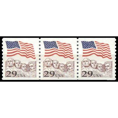2523 29c U.S. Flag Very Fine MNH PNC 4/3 W1378
