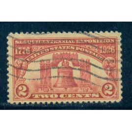 Used 627 2c Liberty Bell Fine Plus M06770