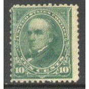 273 10c Daniel Webster Average MHT H0089