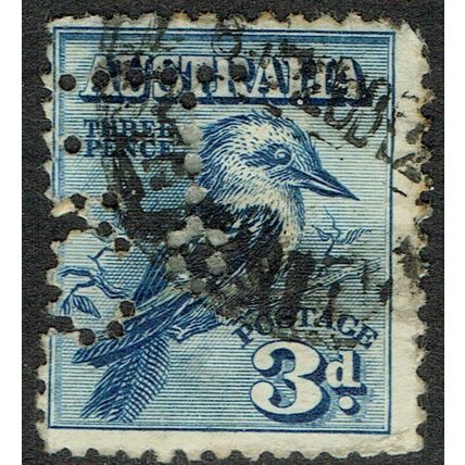 Australia 1928 4th National Stamp Exhibition 3d Blue SG106 AvU