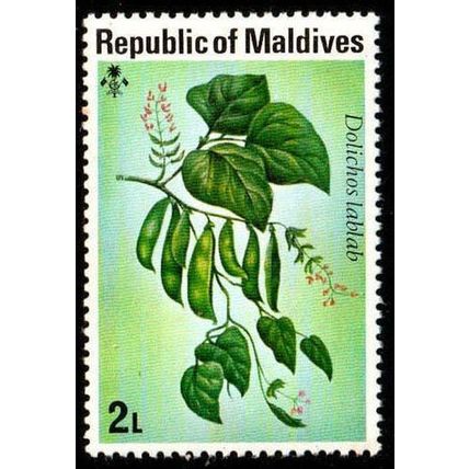 Maldives 1976 Vegetables Flowers 2L MNH Stamp