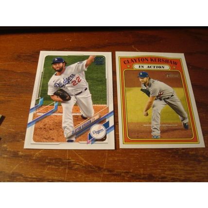 2016-2021, Panini/Topps, 9-Cards, w/Inserts, Variations, CLAYTON KERSHAW, Dodger
