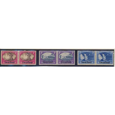 Swaziland Stamps Scott #38 To 40, Mint Never Hinged
