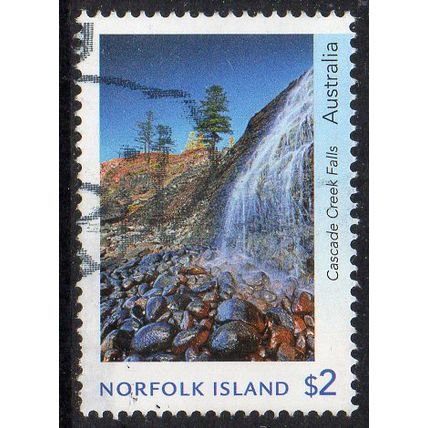 Norfolk Island 2017 Waterfalls - Cascade Creek Falls $2 Used