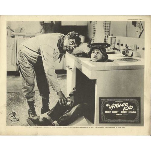 THE ATOMIC KID Mickey Rooney, Robert Strauss F-O-H Stills (6)