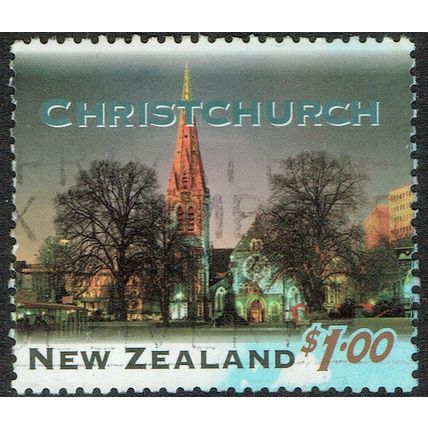 New Zealand 1995 New Zealand by Night $1 Multicoloured SG1857 GU