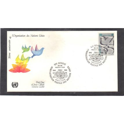 FDC Geneva Cachet 93 40c Dove (Cachet-U/A) CV00345