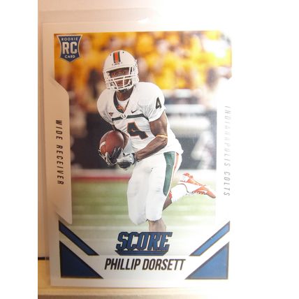 2015 Panini Score PHILLIP DORSETT (Colts) Rookie Card #414