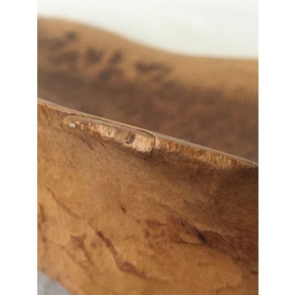 Rare Australian COOLIBAH COOLABAH BURL Large Handcrafted Bowl Dish 970 Grams