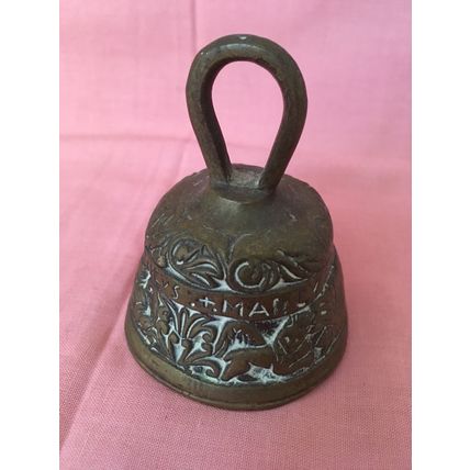 Antique Solid Brass Apostle Bell John Matthew Mark & Luke Collectable Ornament