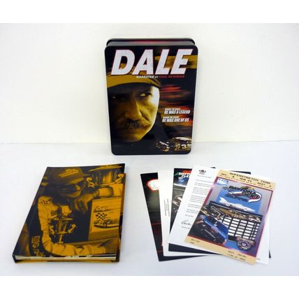 Dale Earnhardt DVD Set OF 6 Narrated By Paul Newman w/Collector Tin 2007