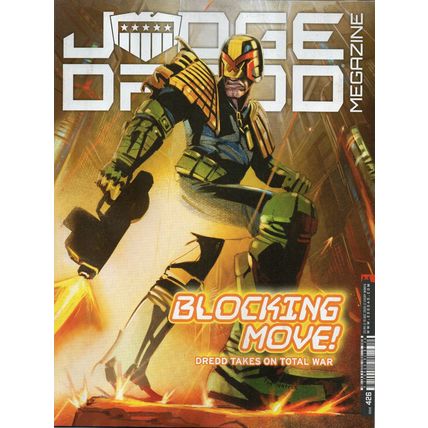 JUDGE DREDD MEGAZINE NO. 426, SUPPLEMENT & POSTER.
