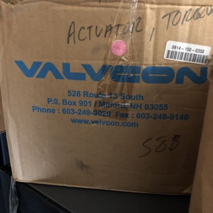 NEW VALVCON ADCW600L2KS115A ACTUATOR, 115 VAC,BO