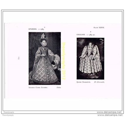 INFANTA CLARA EUGNIA, SPANISH, c1585 & QUEEN ELIZABETH, ENGLISH, c1585, FR