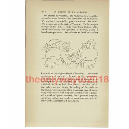Card Players, Catalan France, Book Illustration (Print), 1939